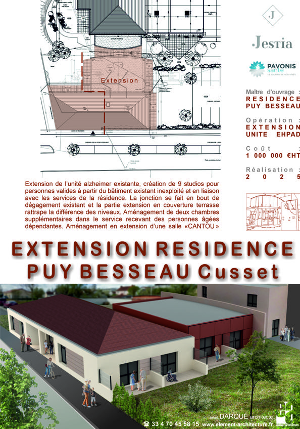 Extension EHPAD PUY BESSEAU